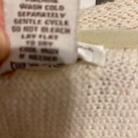 Ladie's Flutter Sleeve Swing Style Waist Open Front Cardigan Sweater Sz. S/M - Picture 10 of 14